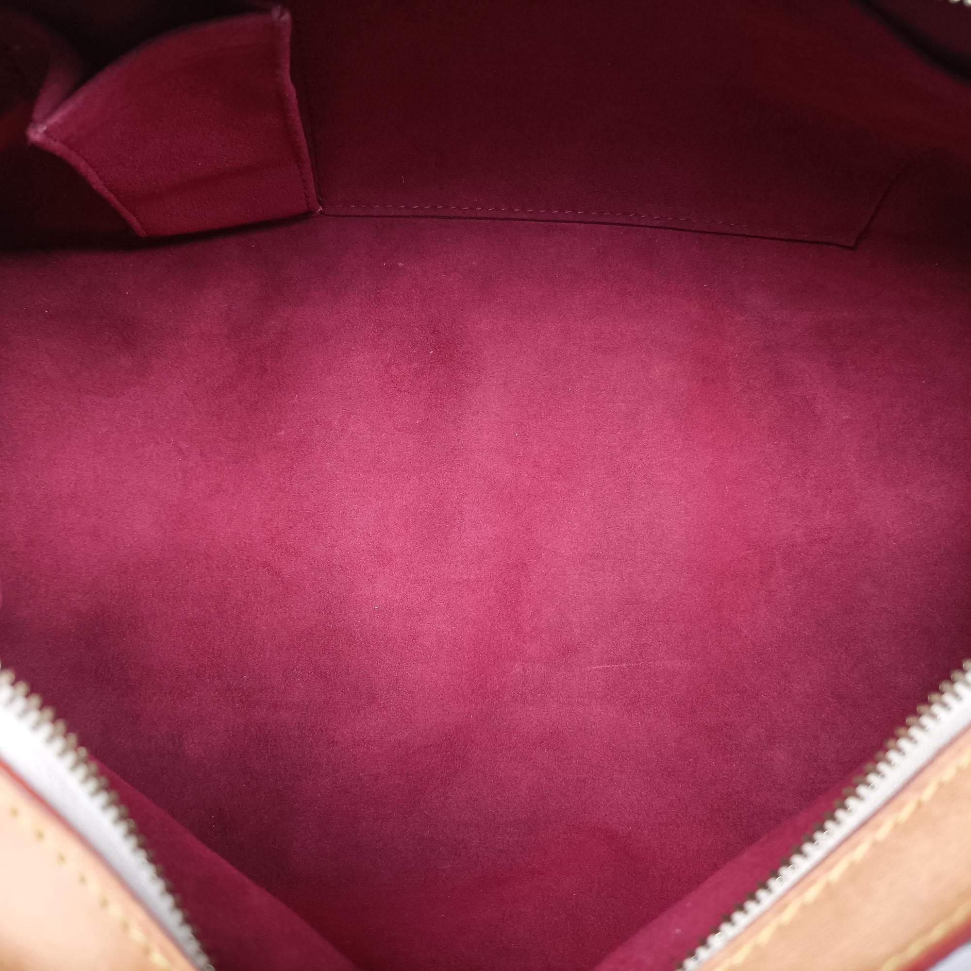 Secondhand Louis Vuitton CLAUDIA white Monogram Multicolor M40193 handbag | stylenewstar