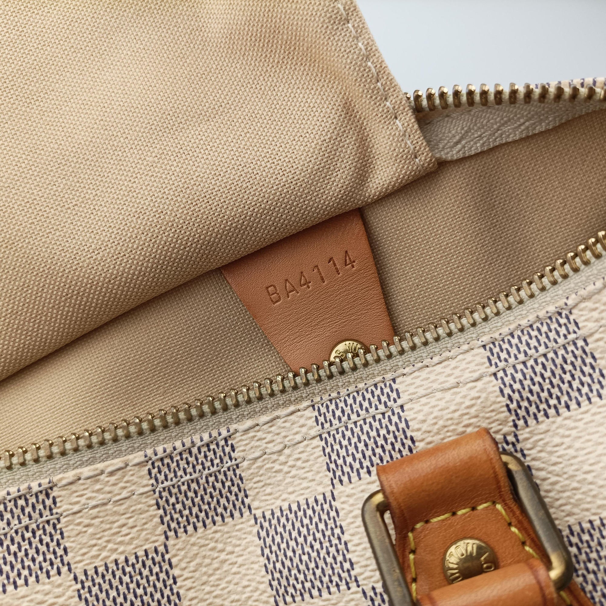 Pre-owned Louis Vuitton Speedy 30 AZUR Damier Canvas N41533 handbag | stylenewstar