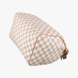 Pre-owned Louis Vuitton Speedy 30 AZUR Damier Canvas N41533 handbag | stylenewstar
