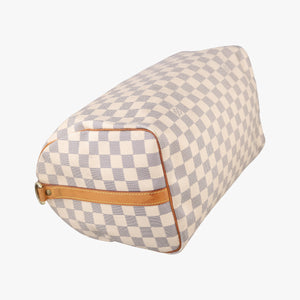 Pre-owned Louis Vuitton Speedy 30 AZUR Damier Canvas N41533 shoulderbag | stylenewstar