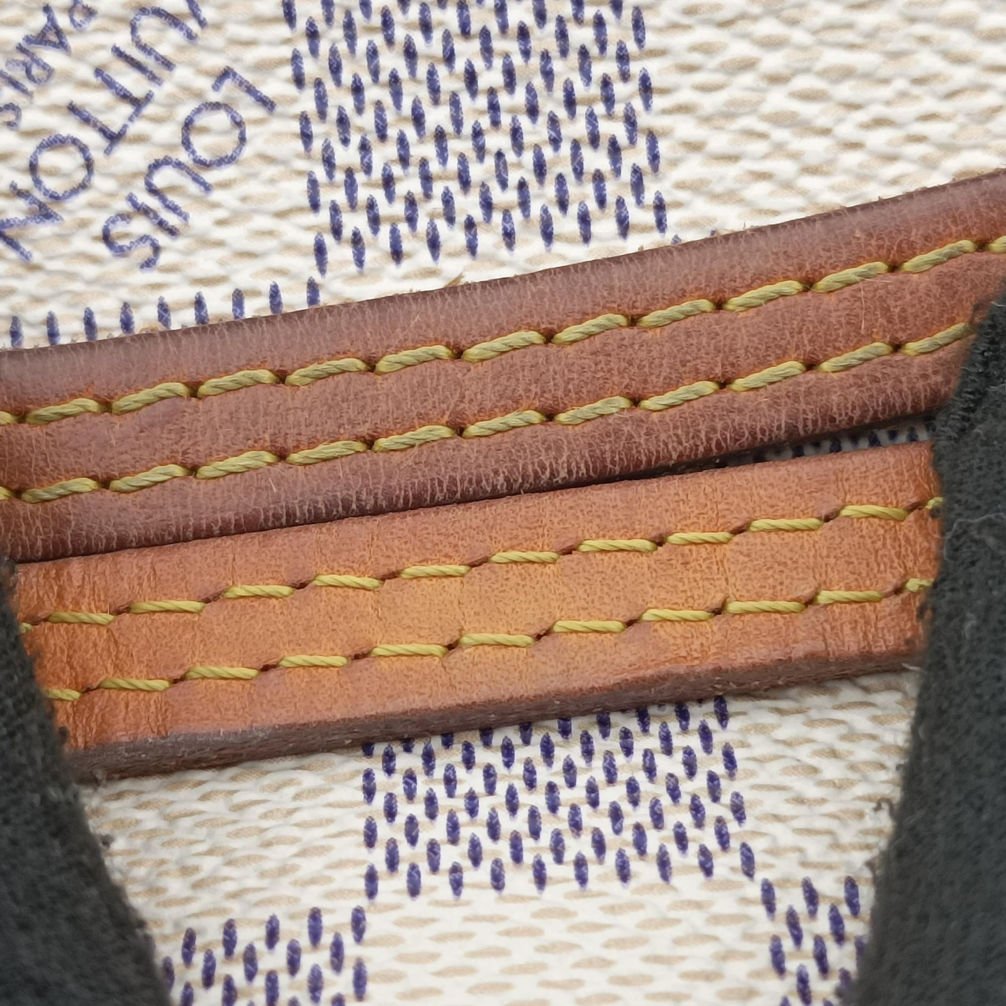 Pre-owned Louis Vuitton NEVERFULL MM AZUR Damier Canvas N51107 shoulderbag | stylenewstar