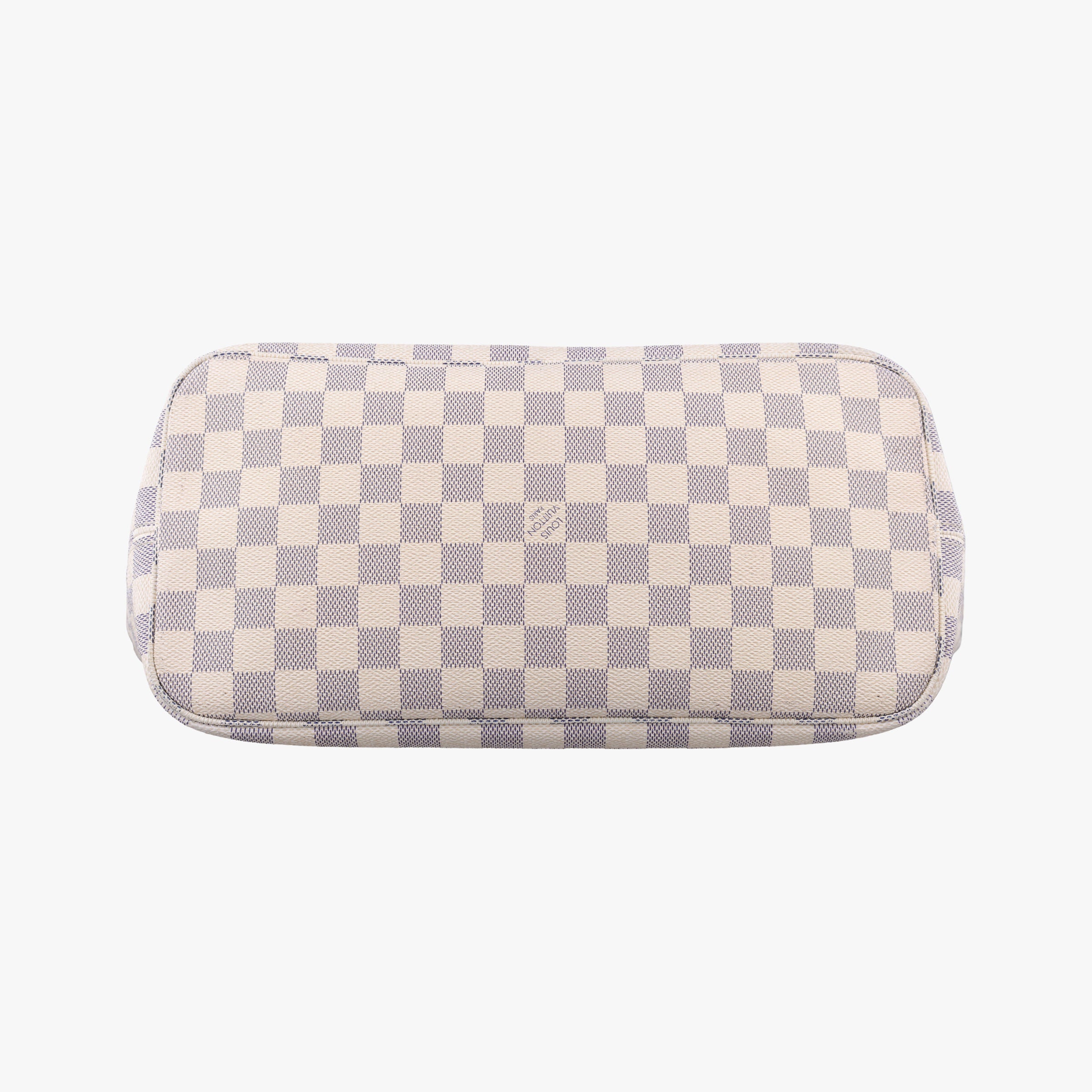 Pre-owned Louis Vuitton NEVERFULL MM AZUR Damier Canvas N51107 shoulderbag | stylenewstar