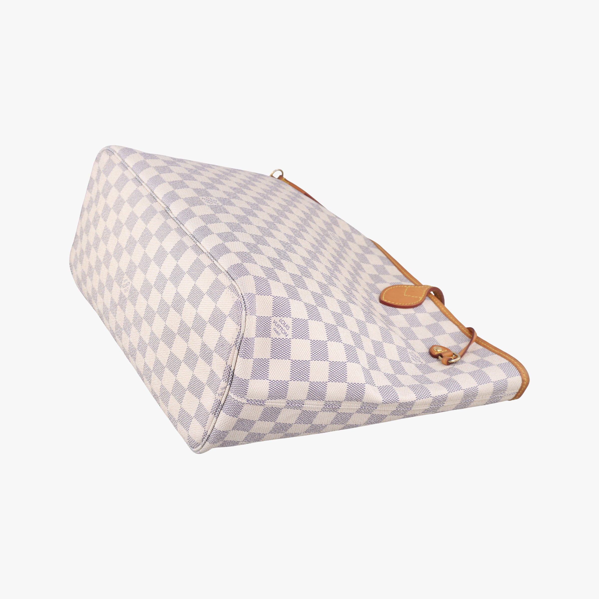 Pre-owned Louis Vuitton NEVERFULL MM AZUR Damier Canvas N51107 shoulderbag | stylenewstar