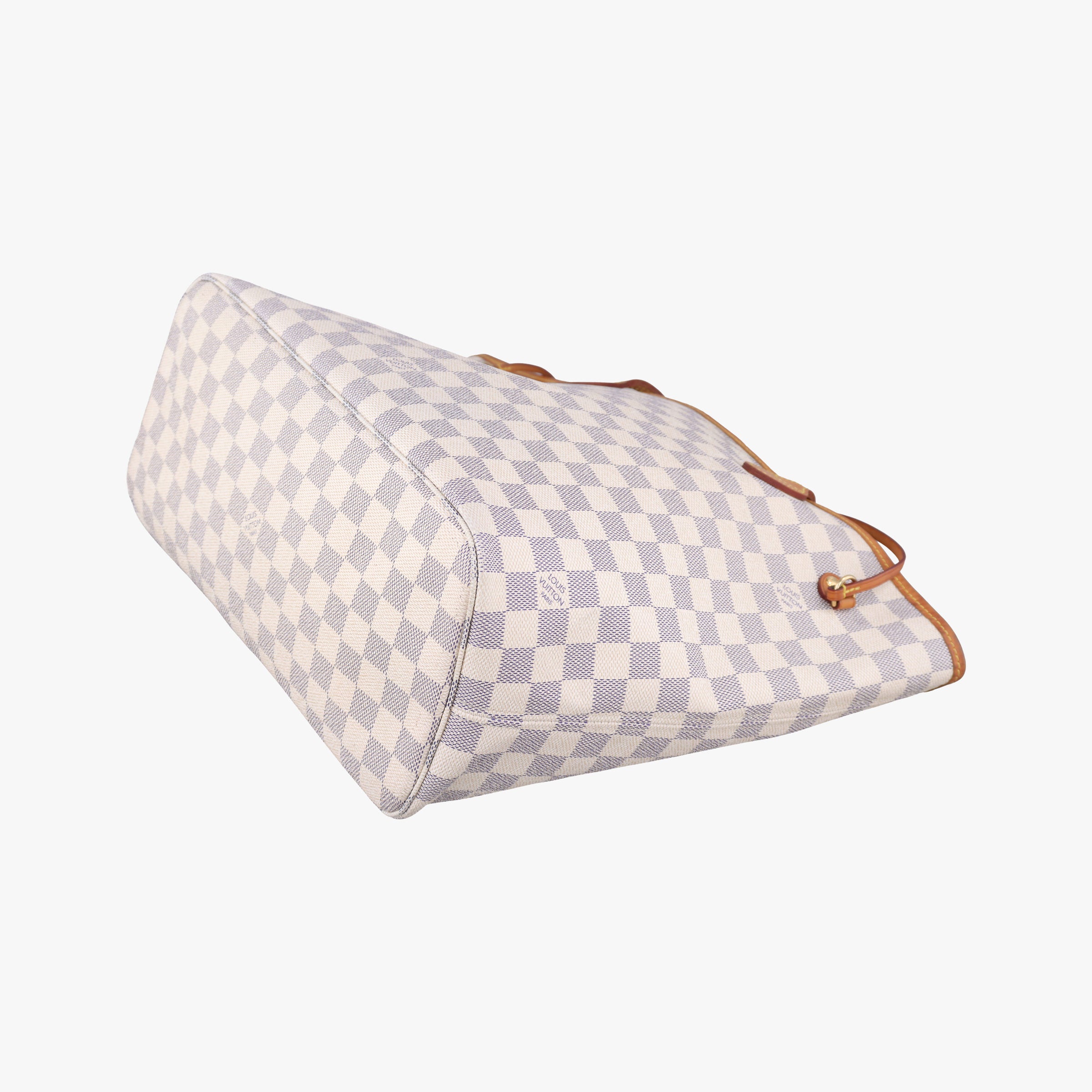 Pre-owned Louis Vuitton NEVERFULL MM AZUR Damier Canvas N51107 shoulderbag | stylenewstar