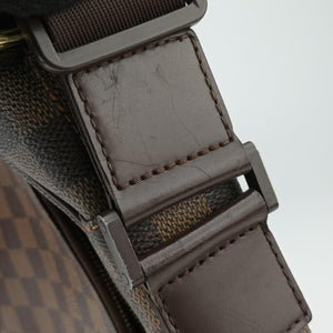Secondhand Louis Vuitton OLAV MM EBENE Damier Canvas N41441 shoulderbag | stylenewstar