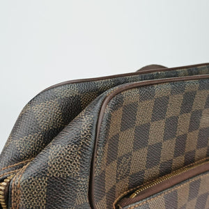 Secondhand Louis Vuitton OLAV MM EBENE Damier Canvas N41441 shoulderbag | stylenewstar