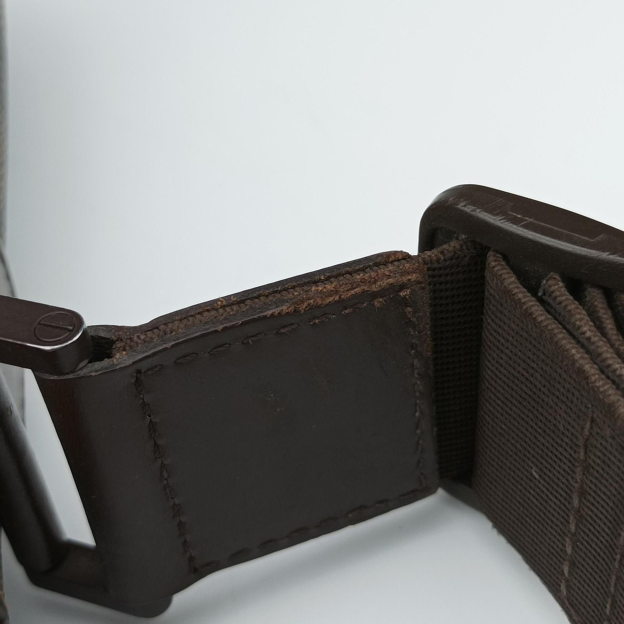 Secondhand Louis Vuitton OLAV MM EBENE Damier Canvas N41441 shoulderbag | stylenewstar