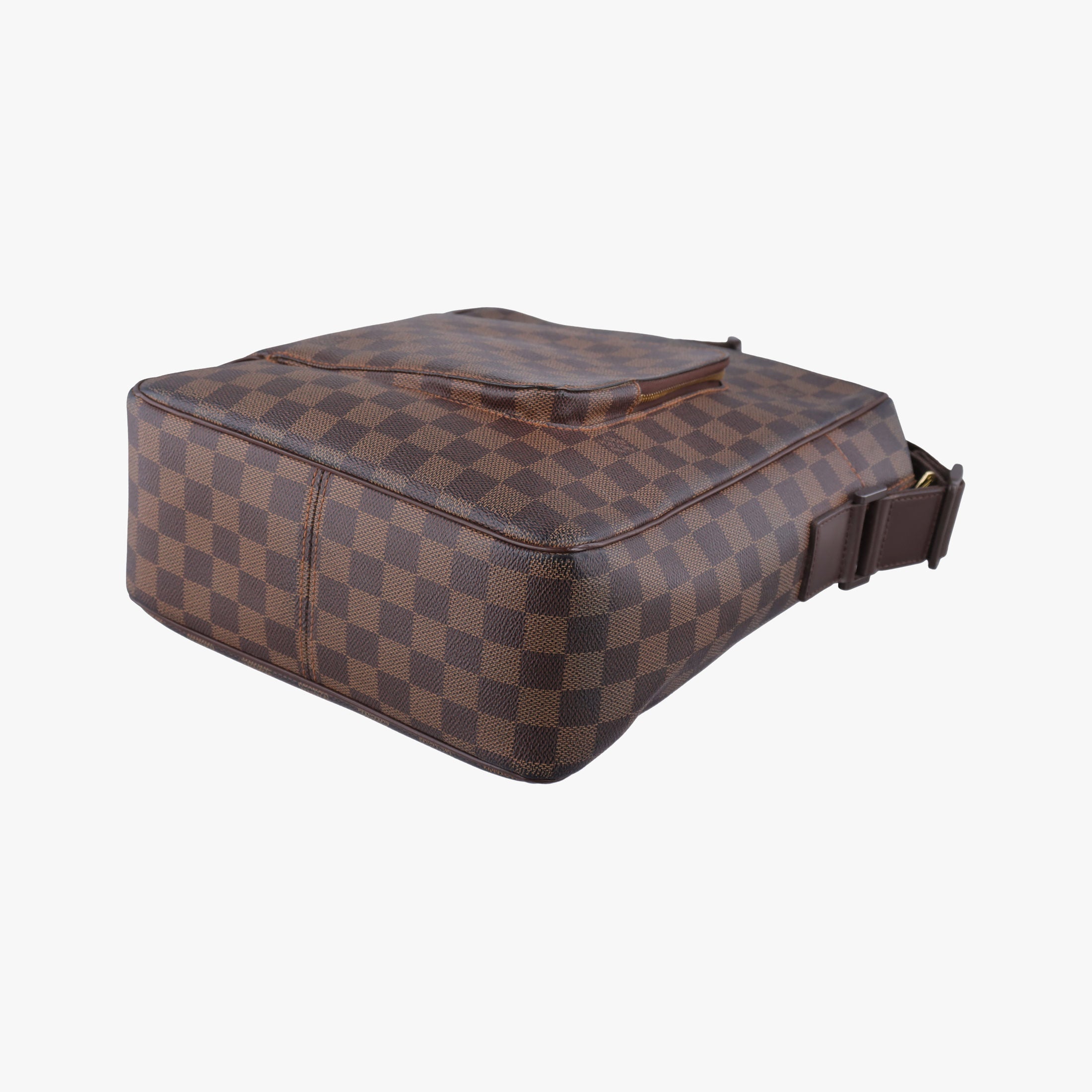 Secondhand Louis Vuitton OLAV MM EBENE Damier Canvas N41441 shoulderbag | stylenewstar