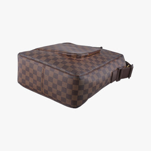 Secondhand Louis Vuitton OLAV MM EBENE Damier Canvas N41441 shoulderbag | stylenewstar