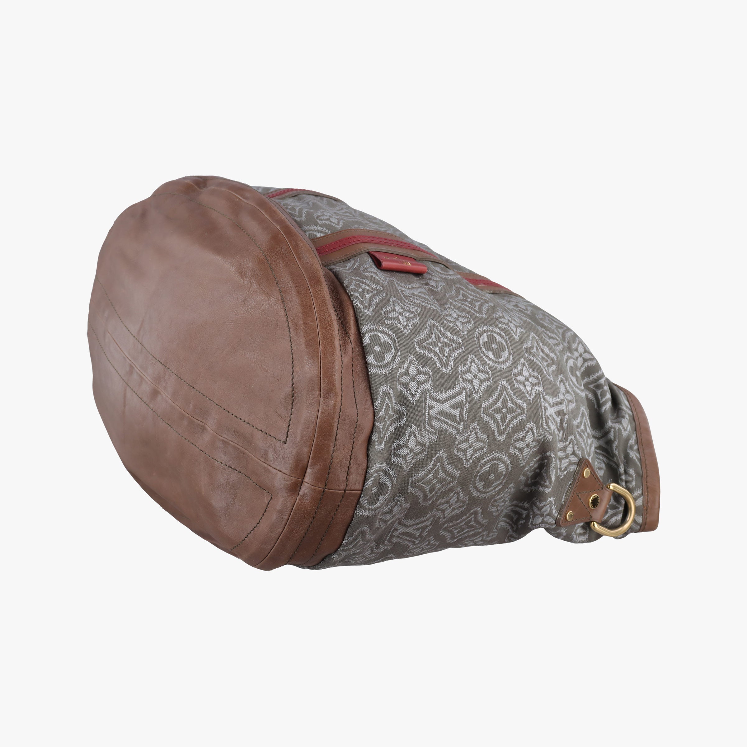 Pre-owned Louis Vuitton 2010 Collection Aviator Gray×Red×Brown Canvas ×Leather M40385 shoulderbag | stylenewstar