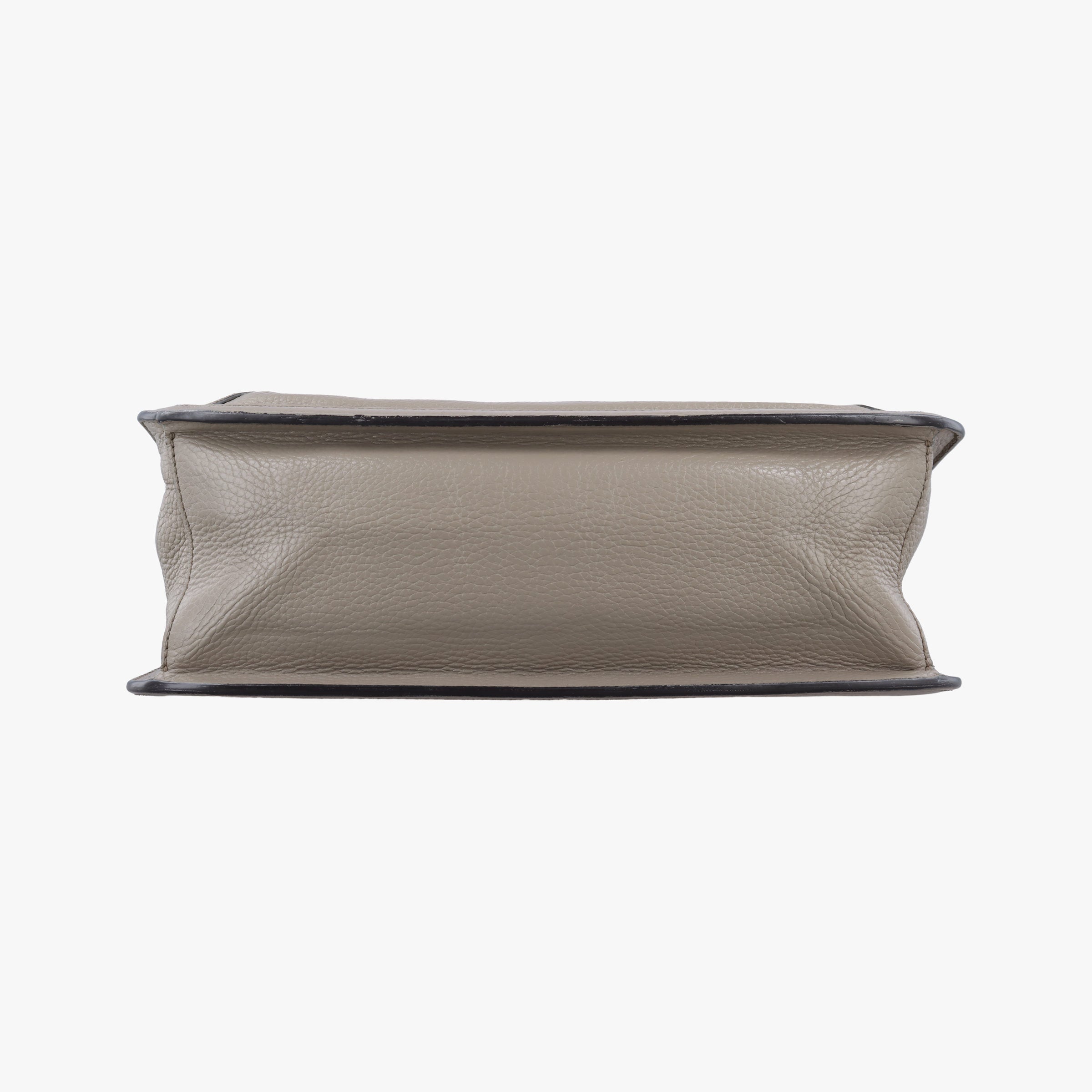 Pre-owned Gucci Bamboo Daily Grey Leather 370826 shoulderbag | stylenewstar