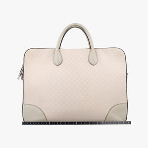 Pre-owned Gucci Bright Diamante White PVC coated canvas×Leather 285445 shoulderbag | stylenewstar