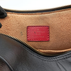 Vintage Louis Vuitton TUILERIES tote Brown×Noir×Red Monogram Canvas ácalf leather M41454 handbag | stylenewstar