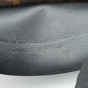 Vintage Louis Vuitton TUILERIES tote Brown×Noir×Red Monogram Canvas ácalf leather M41454 handbag | stylenewstar