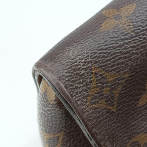 Vintage Louis Vuitton TUILERIES tote Brown×Noir×Red Monogram Canvas ácalf leather M41454 handbag | stylenewstar