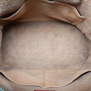 Vintage Louis Vuitton TUILERIES tote Brown×Noir×Red Monogram Canvas ácalf leather M41454 handbag | stylenewstar