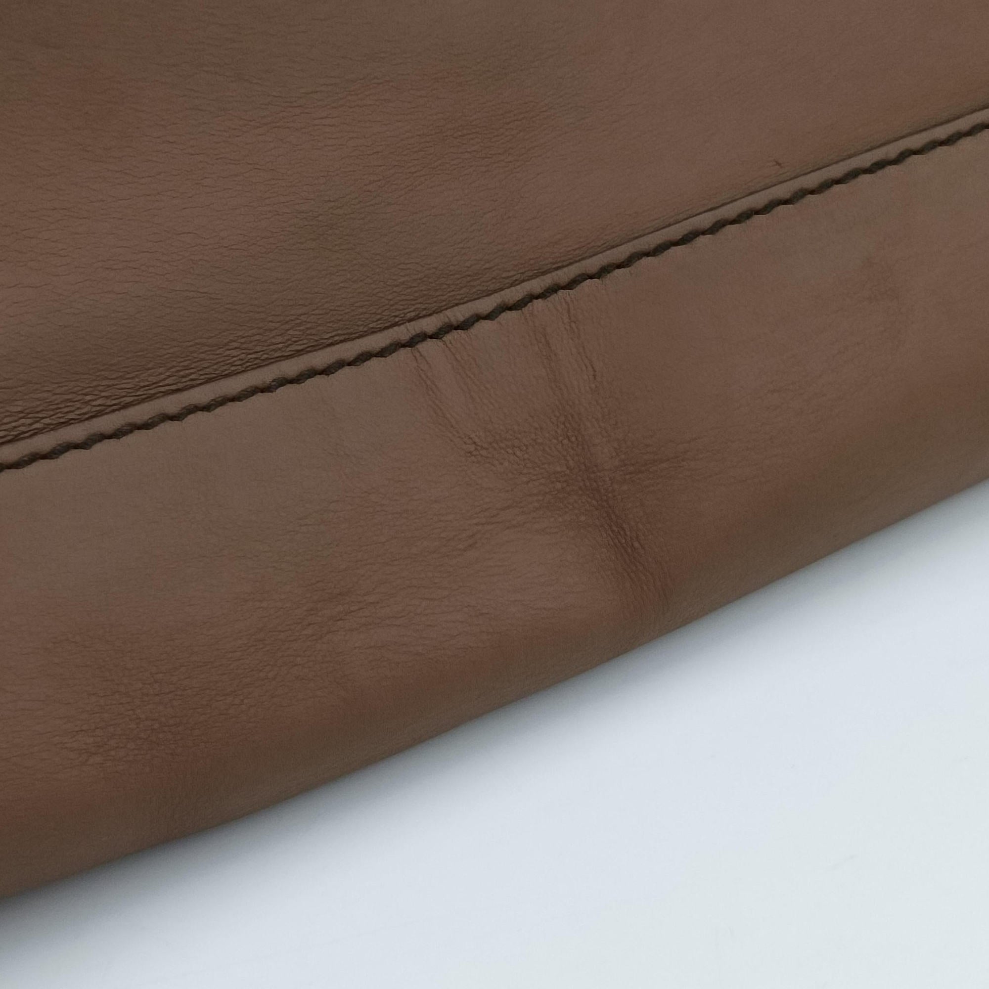 Pre-owned Gucci Emily Brown Leather 295403 shoulderbag | stylenewstar