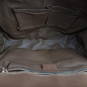 Pre-owned Gucci Emily Brown Leather 295403 shoulderbag | stylenewstar