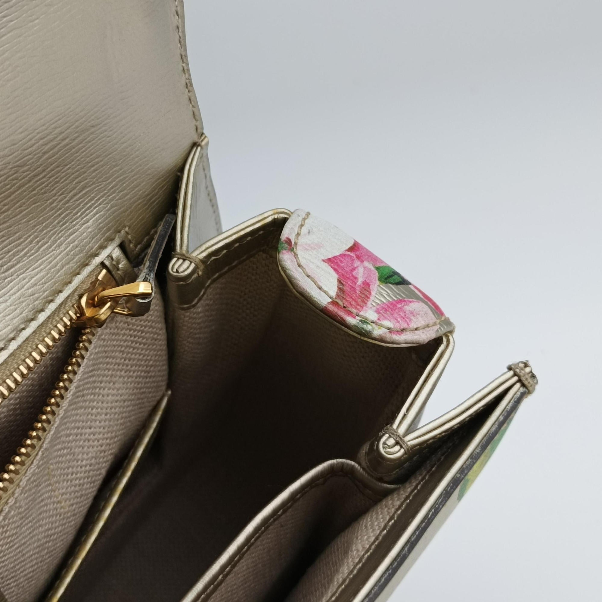 Pre-owned Gucci Bamboo Golden Leather 409398 shoulderbag | stylenewstar