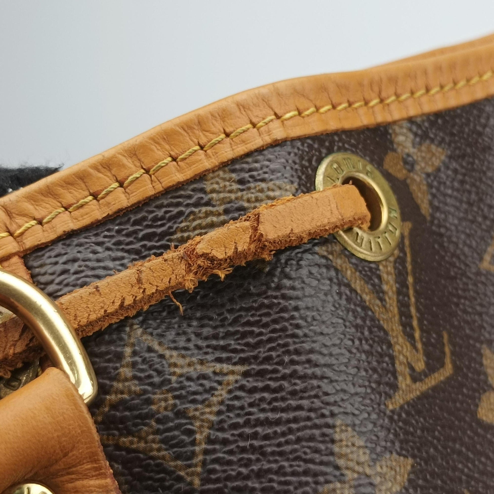 Pre-owned Louis Vuitton Petit Noe Brown Monogram Canvas M42224 shoulderbag | stylenewstar
