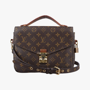 Pre-owned Louis Vuitton Pochette Metis MM Brown Monogram Canvas M44875 shoulderbag | stylenewstar