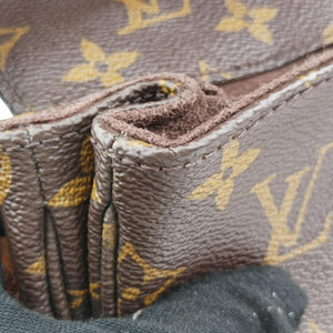Pre-owned Louis Vuitton Pochette Metis MM Brown Monogram Canvas M44875 shoulderbag | stylenewstar