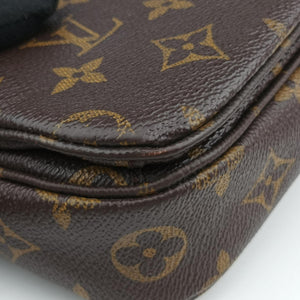 Pre-owned Louis Vuitton Pochette Metis MM Brown Monogram Canvas M44875 shoulderbag | stylenewstar