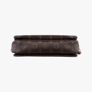 Pre-owned Louis Vuitton Pochette Metis MM Brown Monogram Canvas M44875 shoulderbag | stylenewstar