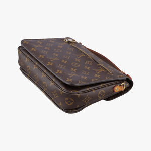 Pre-owned Louis Vuitton Pochette Metis MM Brown Monogram Canvas M44875 shoulderbag | stylenewstar