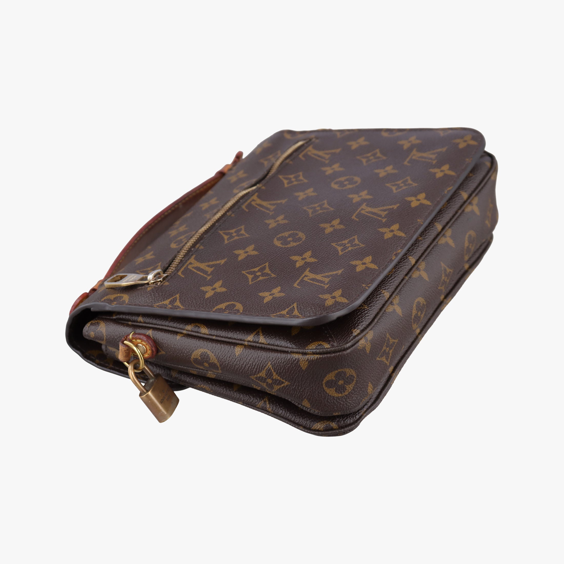 Pre-owned Louis Vuitton Pochette Metis MM Brown Monogram Canvas M44875 shoulderbag | stylenewstar