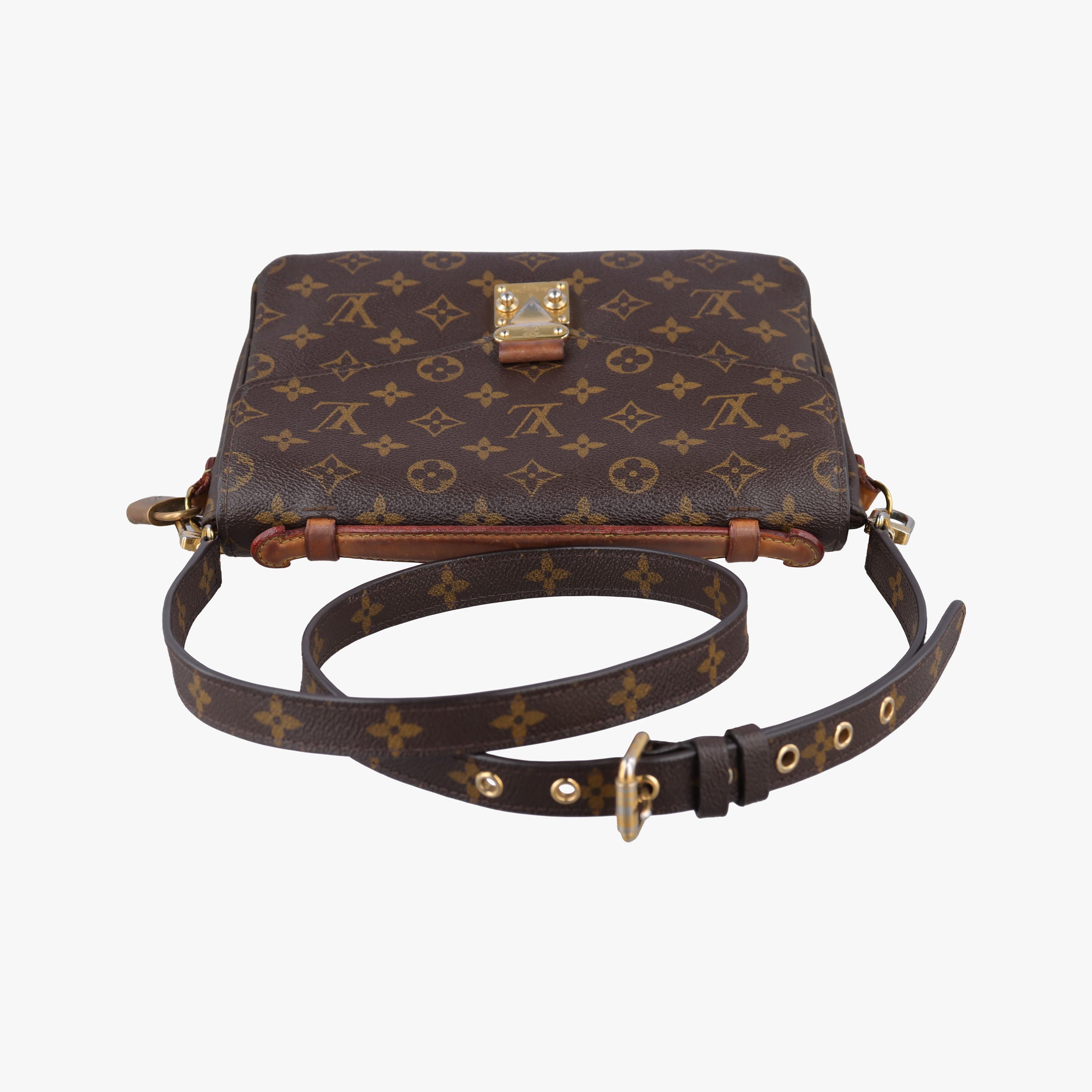 Pre-owned Louis Vuitton Pochette Metis MM Brown Monogram Canvas M44875 shoulderbag | stylenewstar