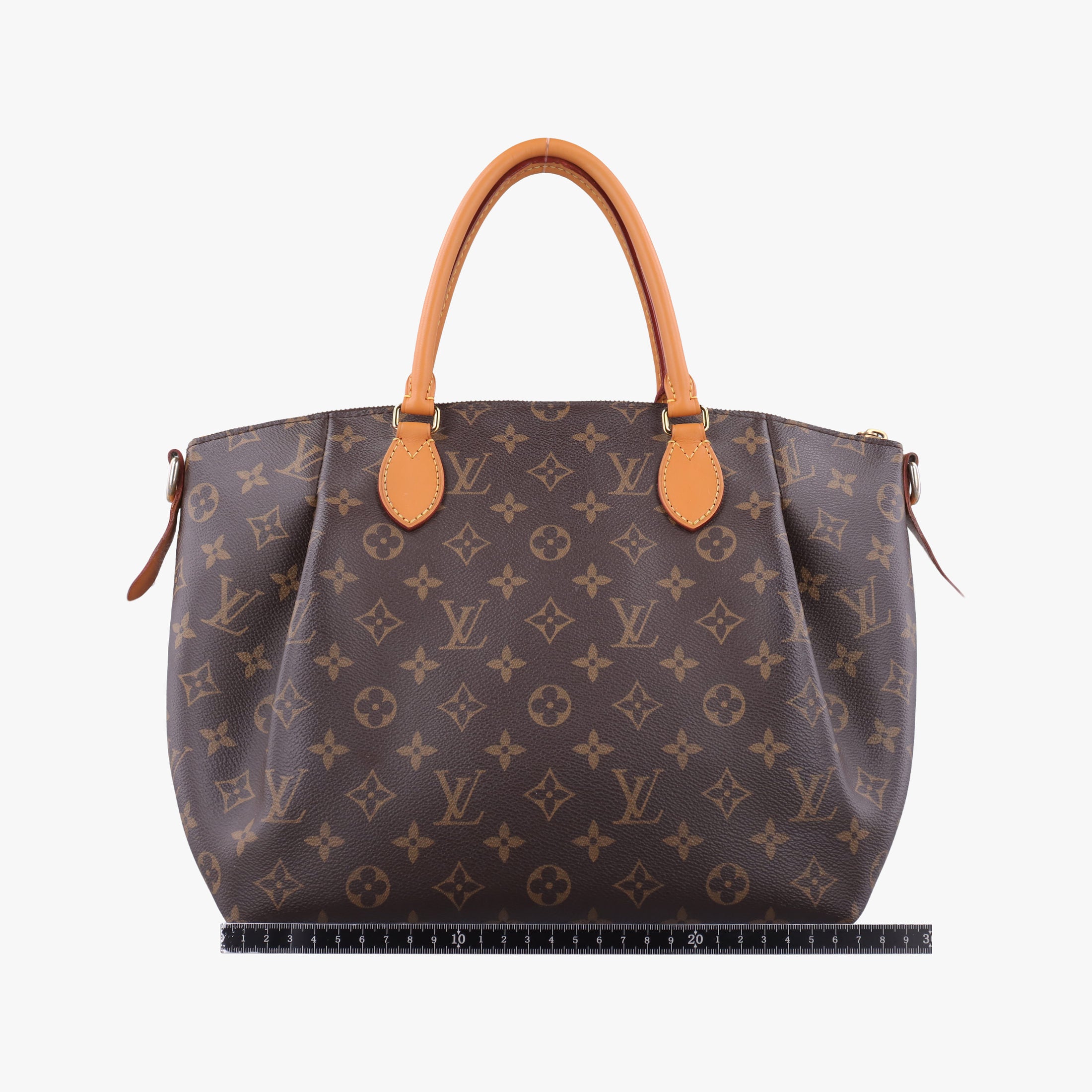 Pre-owned Louis Vuitton TURENNE MM Brown Monogram Canvas M48814 shoulderbag | stylenewstar