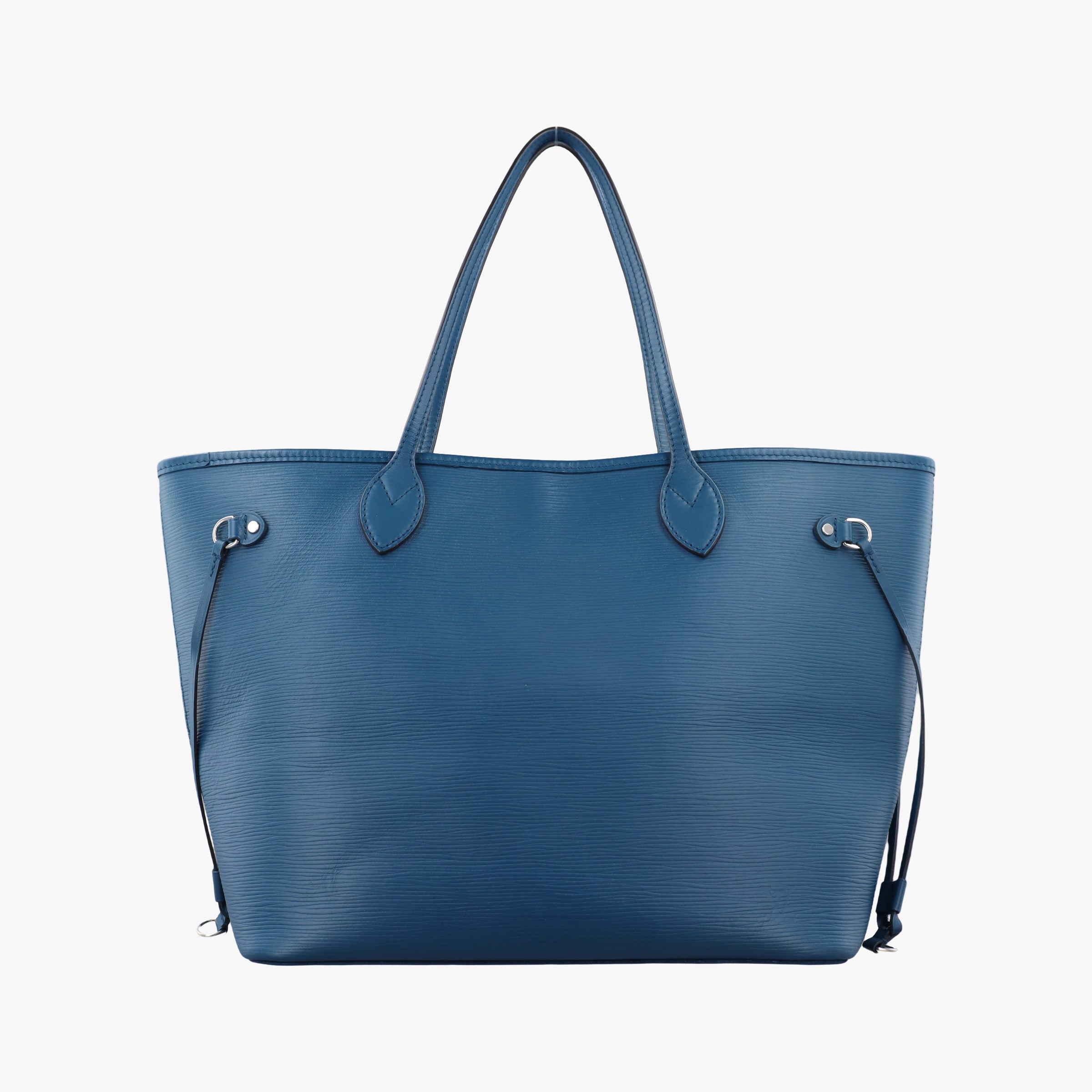 Secondhand Louis Vuitton Neverfull MM Cyan Epi M40930 shoulderbag | stylenewstar