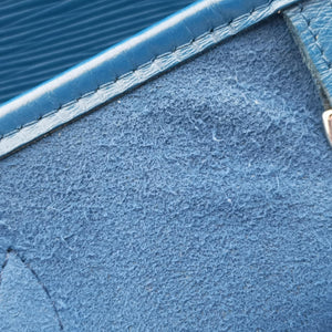 Secondhand Louis Vuitton Neverfull MM Cyan Epi M40930 shoulderbag | stylenewstar