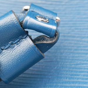 Secondhand Louis Vuitton Neverfull MM Cyan Epi M40930 shoulderbag | stylenewstar