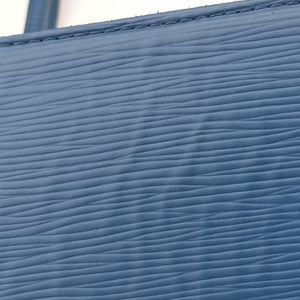 Secondhand Louis Vuitton Neverfull MM Cyan Epi M40930 shoulderbag | stylenewstar