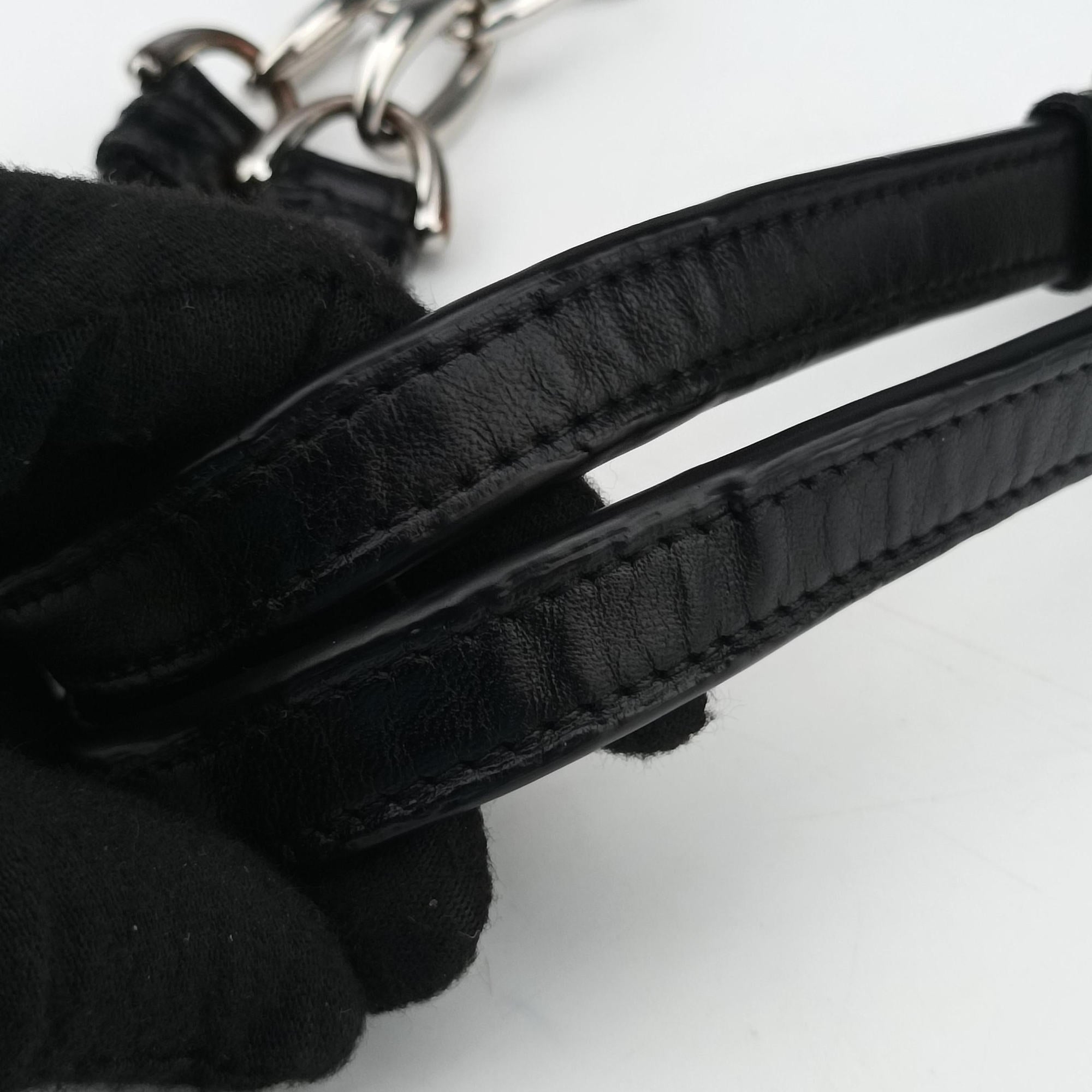Pre-owned Christian Dior Cannage Soft Shopping Black lambskin  shoulderbag | stylenewstar