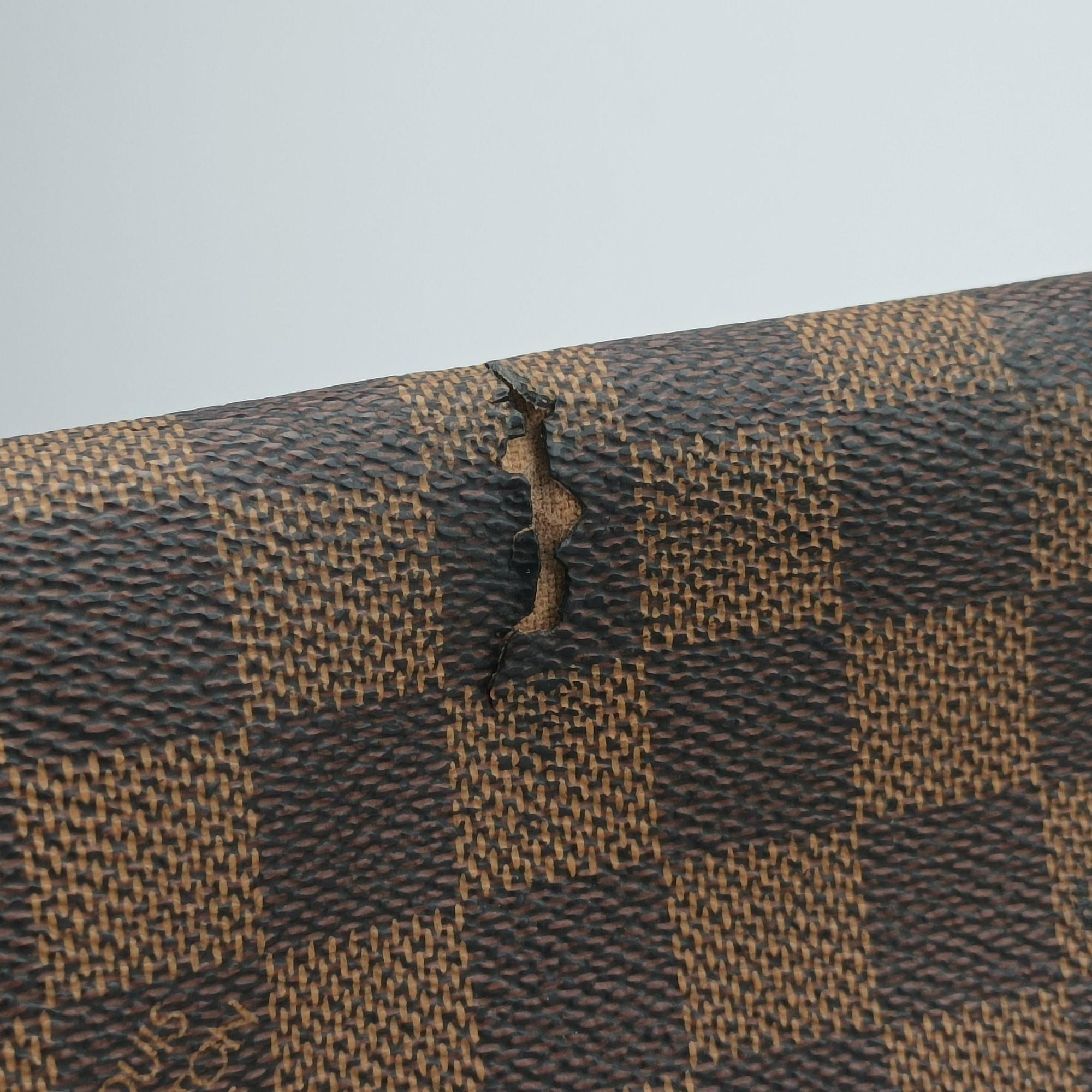 Vintage Louis Vuitton BROOKLYN MM EBENE Damier Canvas N51211 shoulderbag | stylenewstar
