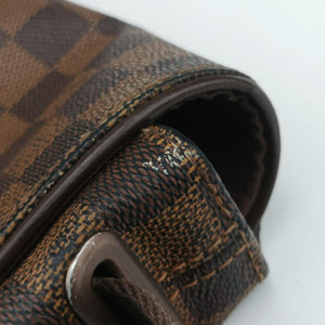 Vintage Louis Vuitton BROOKLYN MM EBENE Damier Canvas N51211 shoulderbag | stylenewstar