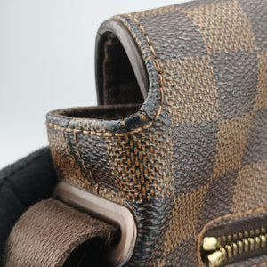 Vintage Louis Vuitton BROOKLYN MM EBENE Damier Canvas N51211 shoulderbag | stylenewstar