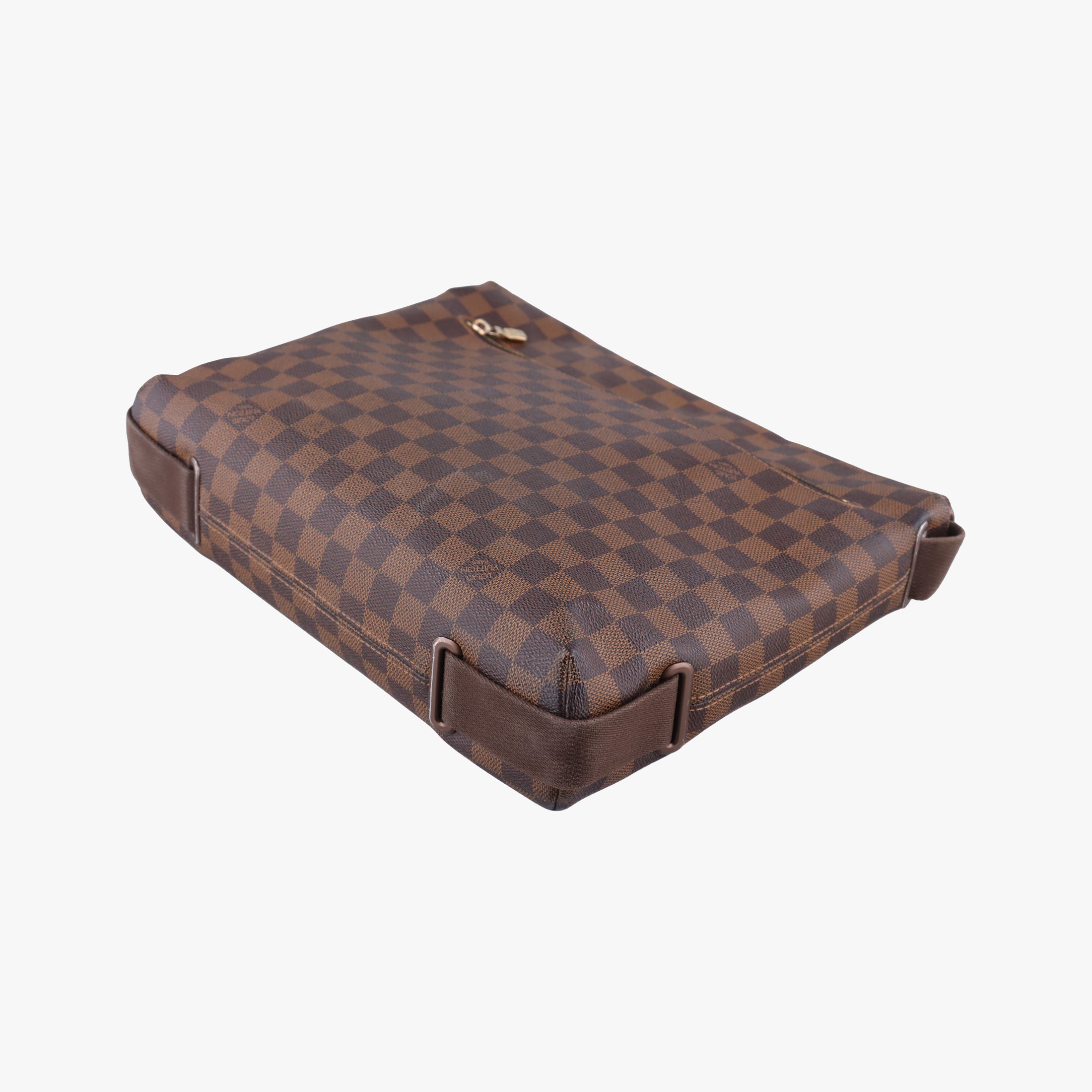 Vintage Louis Vuitton BROOKLYN MM EBENE Damier Canvas N51211 shoulderbag | stylenewstar