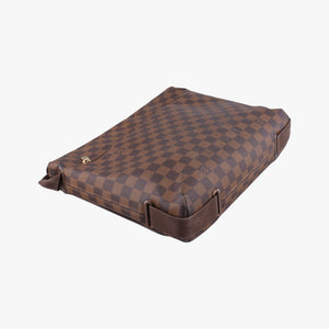 Vintage Louis Vuitton BROOKLYN MM EBENE Damier Canvas N51211 shoulderbag | stylenewstar