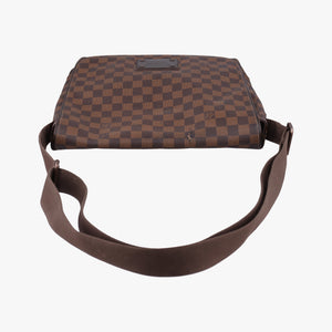 Vintage Louis Vuitton BROOKLYN MM EBENE Damier Canvas N51211 shoulderbag | stylenewstar