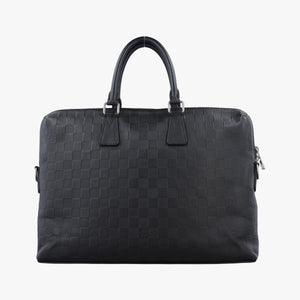 Vintage Louis Vuitton Porte Documents Jour Noir Damier Graphite N48224 handbag | stylenewstar