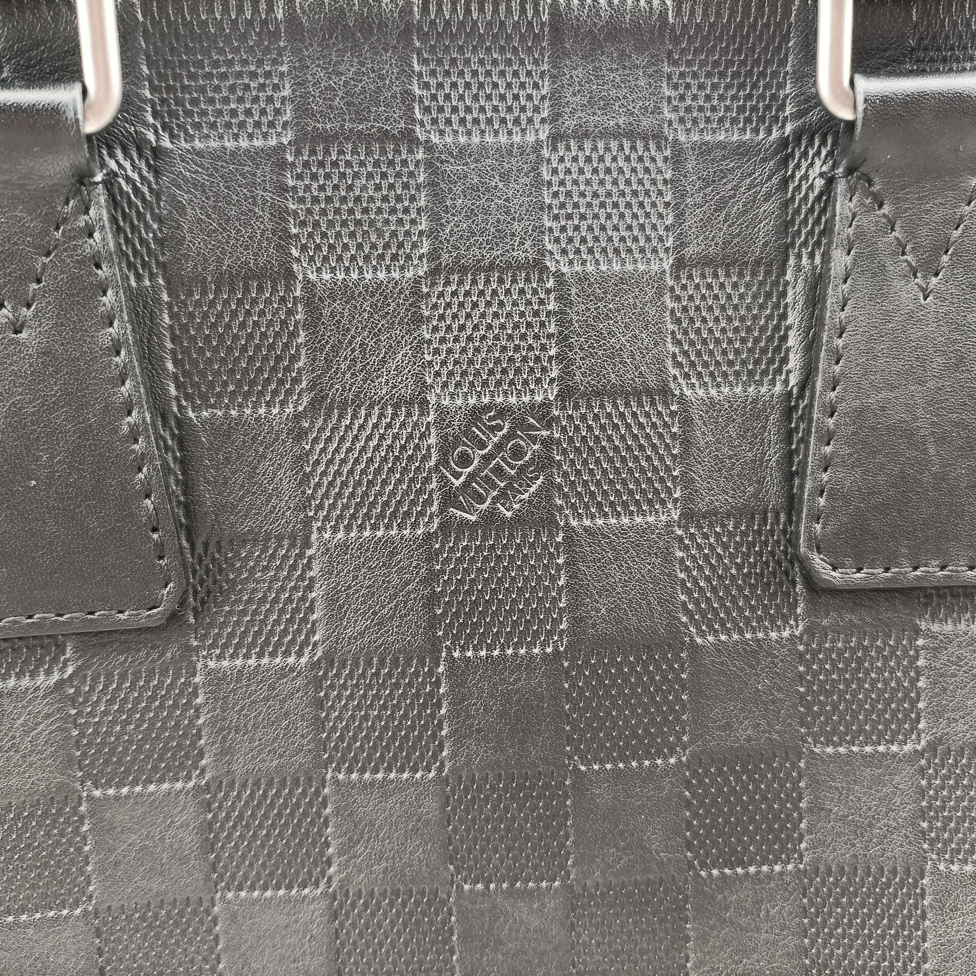 Vintage Louis Vuitton Porte Documents Jour Noir Damier Graphite N48224 handbag | stylenewstar