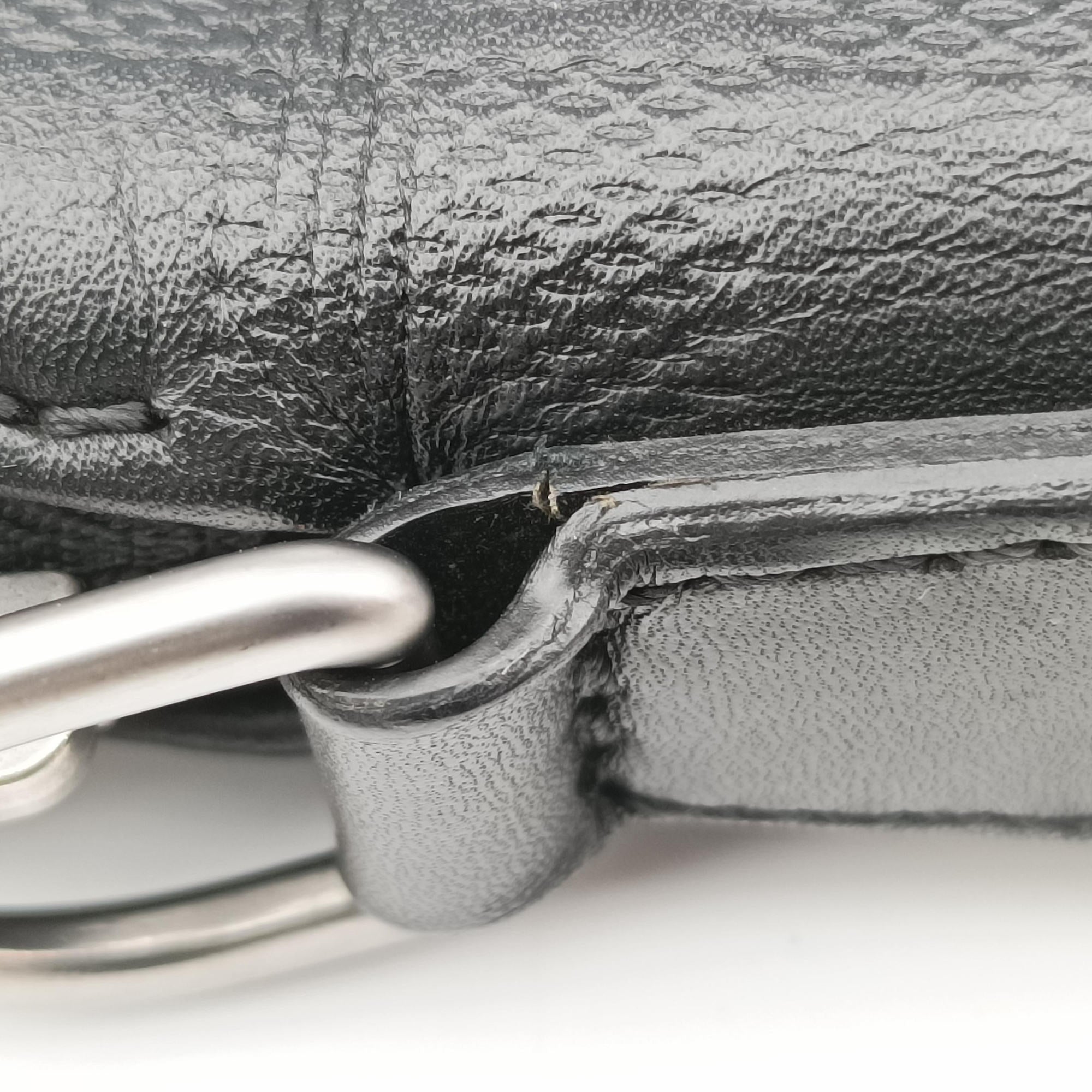 Vintage Louis Vuitton Porte Documents Jour Noir Damier Graphite N48224 handbag | stylenewstar