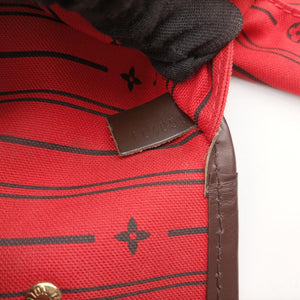 Pre-owned Louis Vuitton NEVERFULL　GM EBENE Damier　Canvas N51106 shoulderbag | stylenewstar