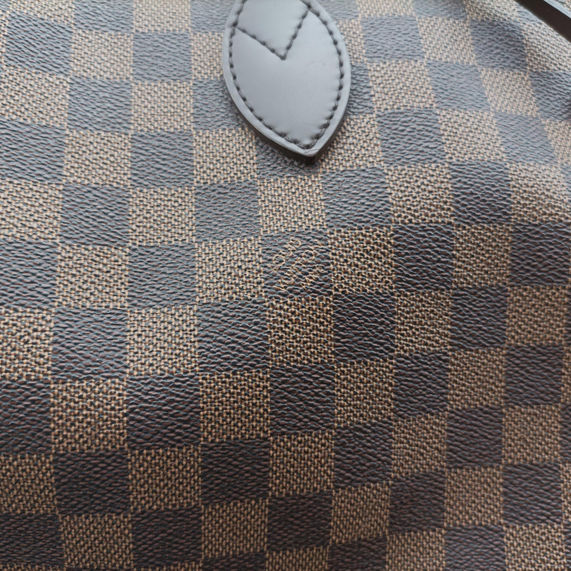 Pre-owned Louis Vuitton NEVERFULL　GM EBENE Damier　Canvas N51106 shoulderbag | stylenewstar