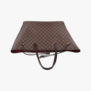 Pre-owned Louis Vuitton NEVERFULL　GM EBENE Damier　Canvas N51106 shoulderbag | stylenewstar