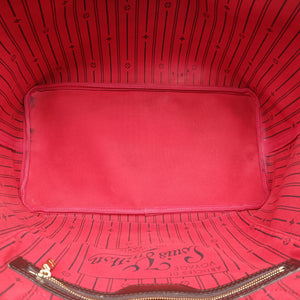 Pre-owned Louis Vuitton NEVERFULL　GM EBENE Damier　Canvas N51106 shoulderbag | stylenewstar